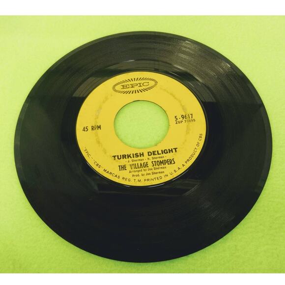 Village Stompers - Turkish Delight / Washington Square 45rpm Vinyl Record Single - Picture 2 of 8